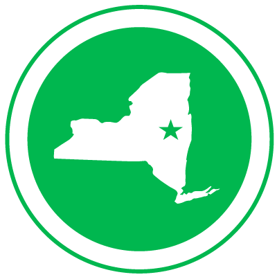 Illustration of New York State